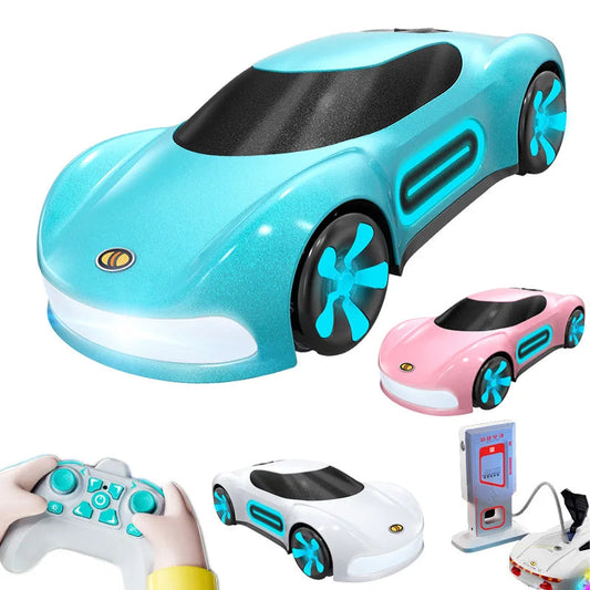 Stunt Car with LED Light Spray High