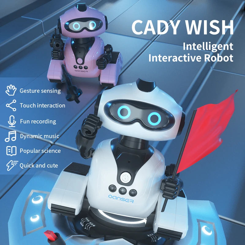 Mini AM Robot Sensing Intelligent Toy