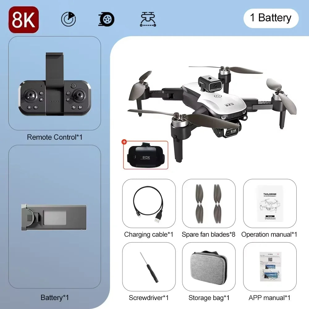 Drone 8K Professional Aerial Photography HD Dual Camera