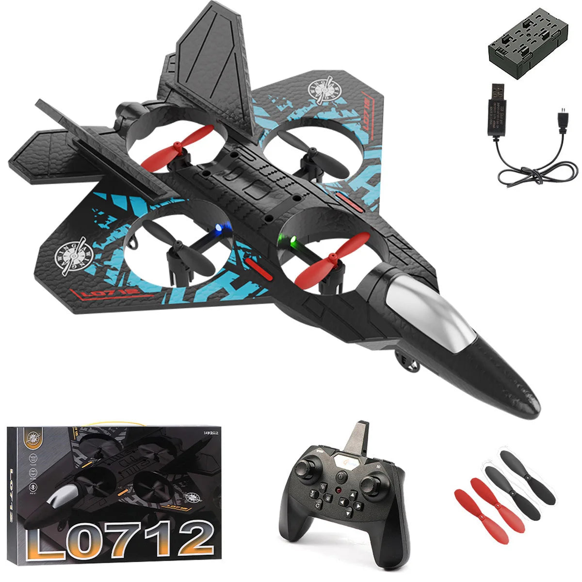 Plane with Remote Control Aircraft Gravity