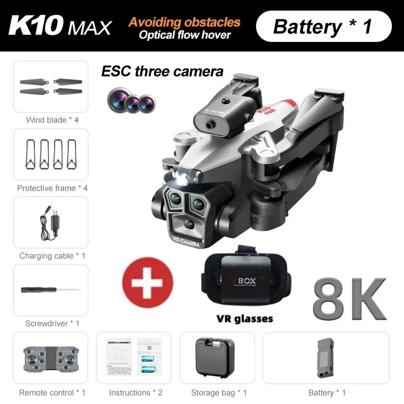 Drone GPS Automatic 8K HD Camera