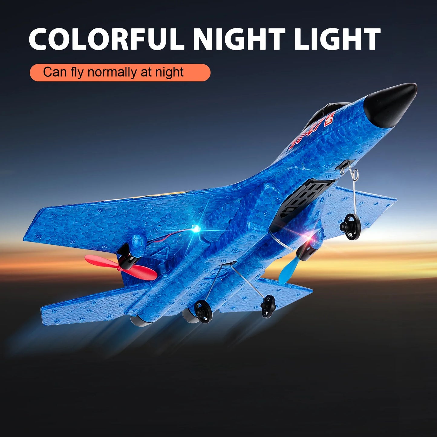 Plane 2.4G Remote Control with LED Lights
