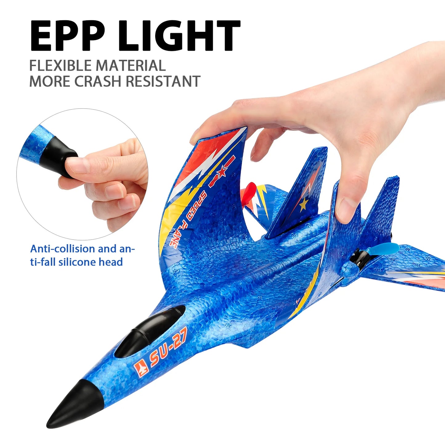 Plane 2.4G Remote Control with LED Lights