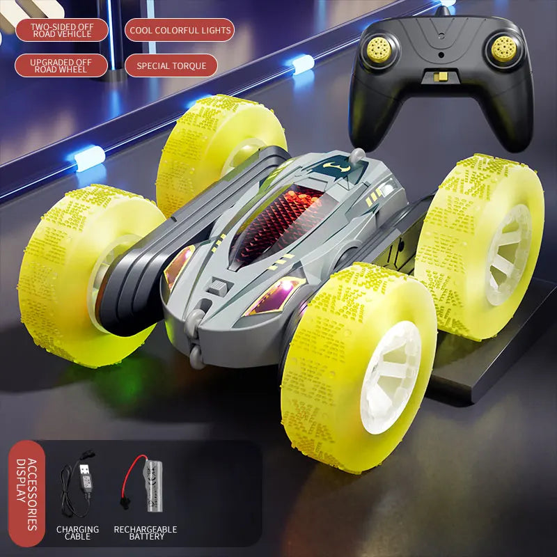 Car Double Sided Flip 2.4G Remote Control