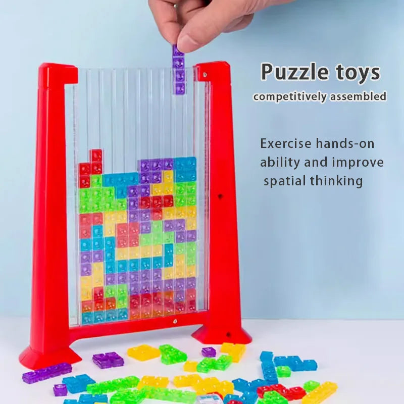 Tetris versatile blocks intelligent building blocks puzzle tabletop games puzzle boards children's enlightenment toys